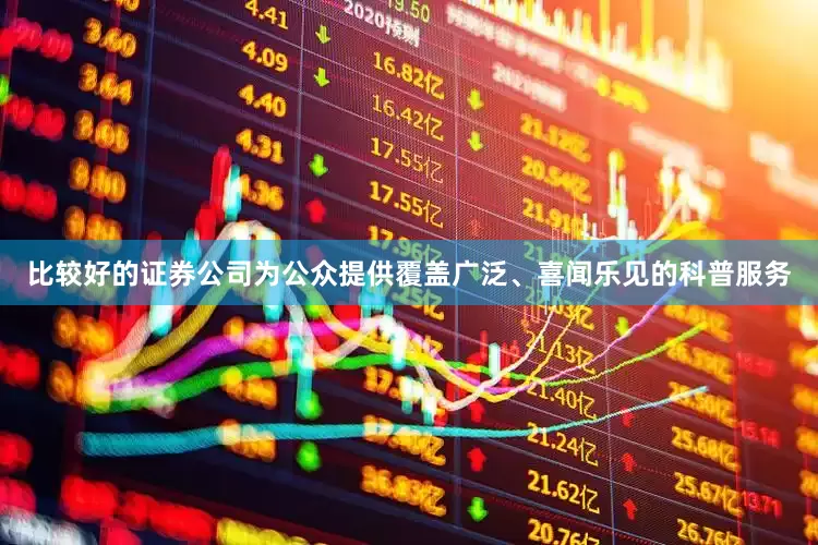 比较好的证券公司为公众提供覆盖广泛、喜闻乐见的科普服务